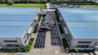 The cost of solar panels per square meter in China
