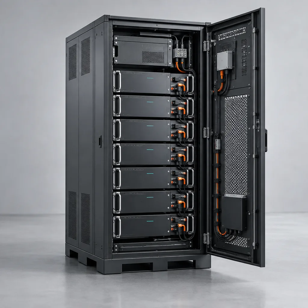 High-voltage stackable C&I battery storage system