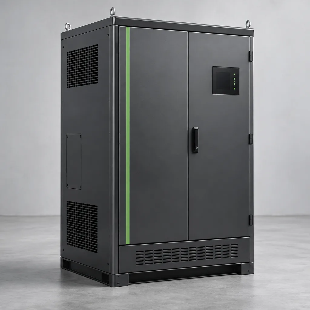 Wall-mounted modular battery for small commercial backup loads